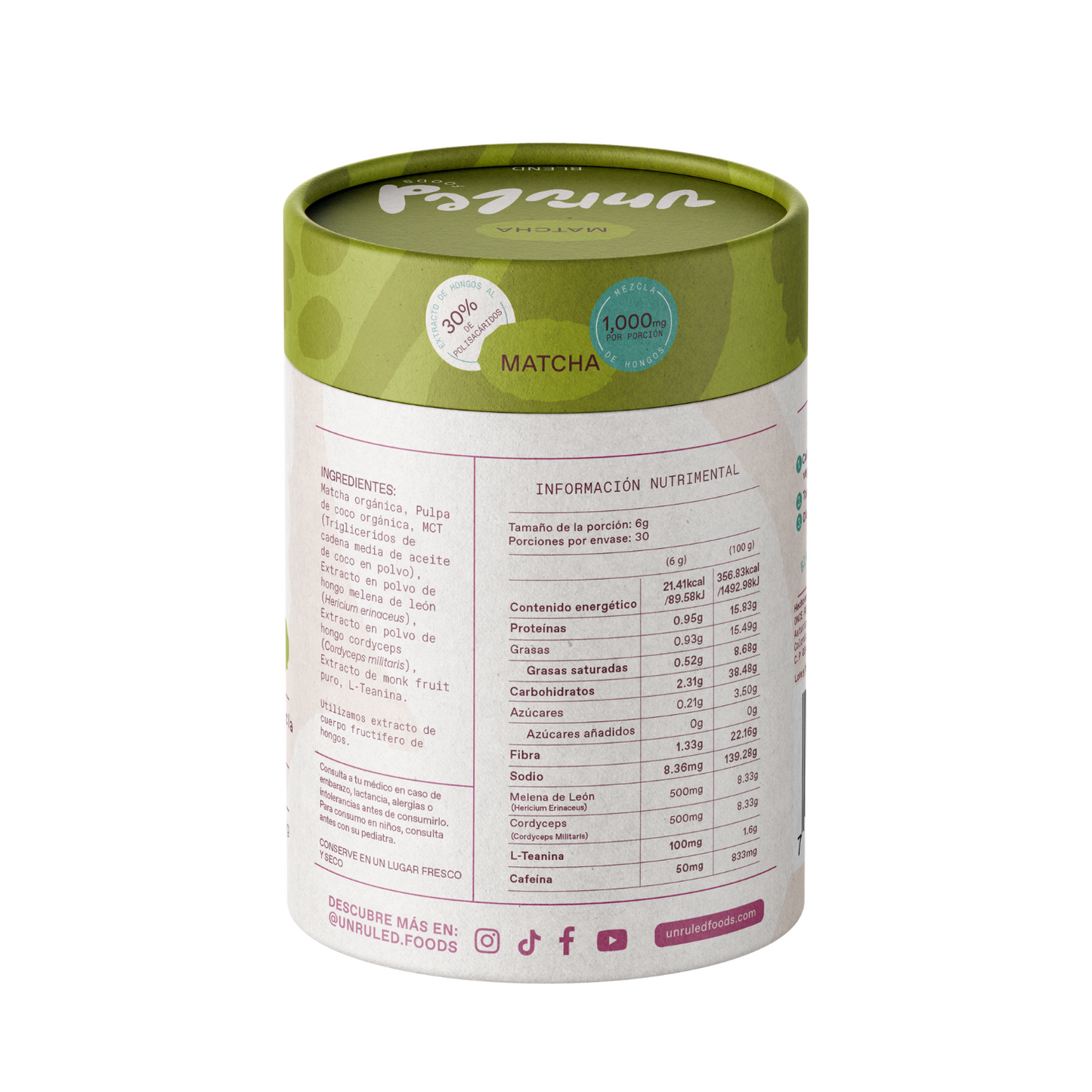 Matcha Blend Bote - Unruled Foods