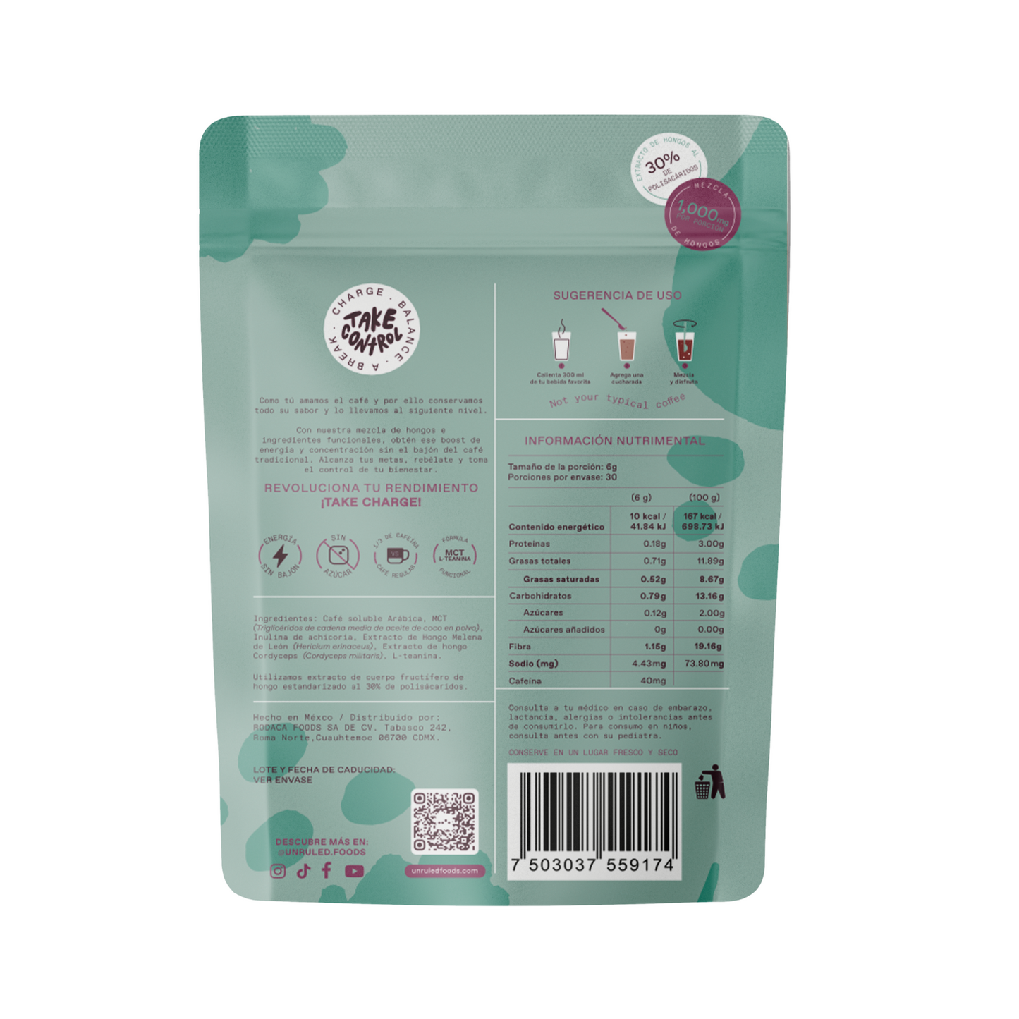Café Original Black - Unruled Foods
