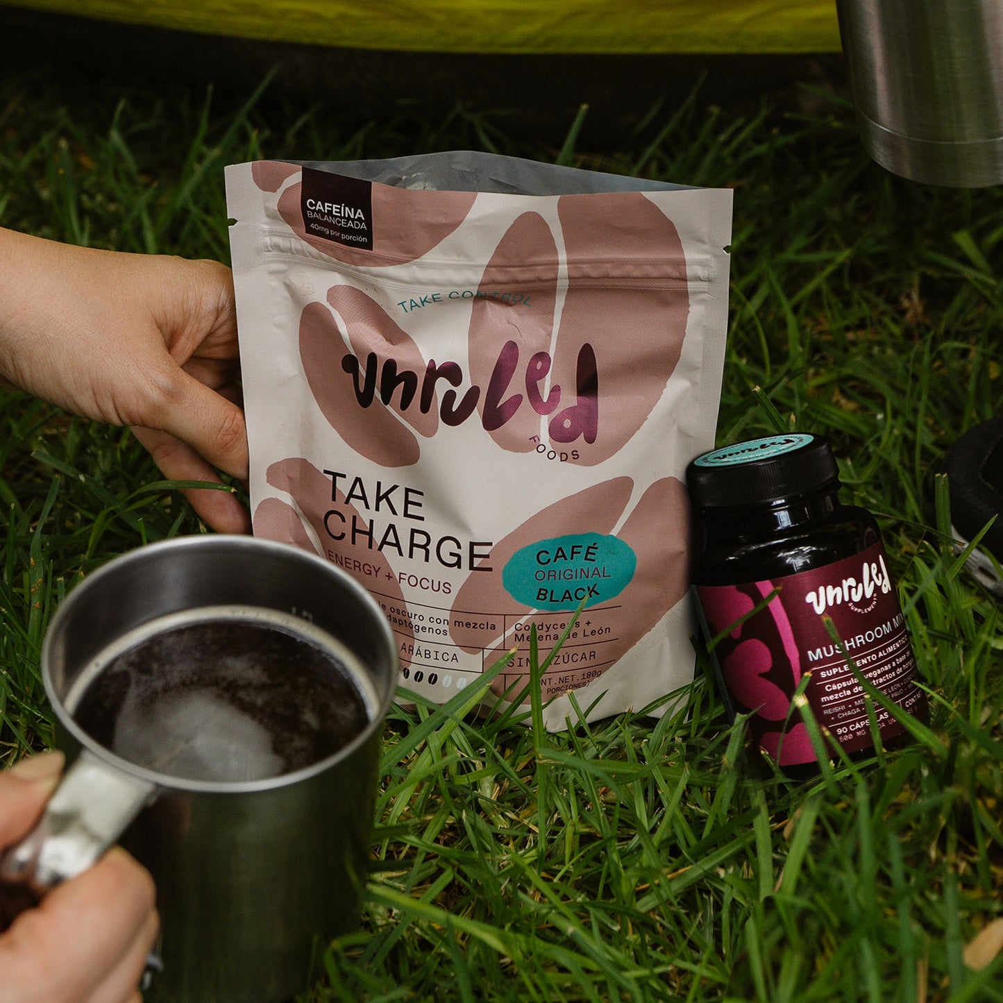 Mushroom coffee Kit Unruled Mix Camping