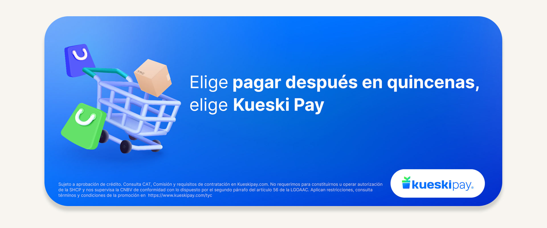 Compra con Kueski Pay en Unruled Fods